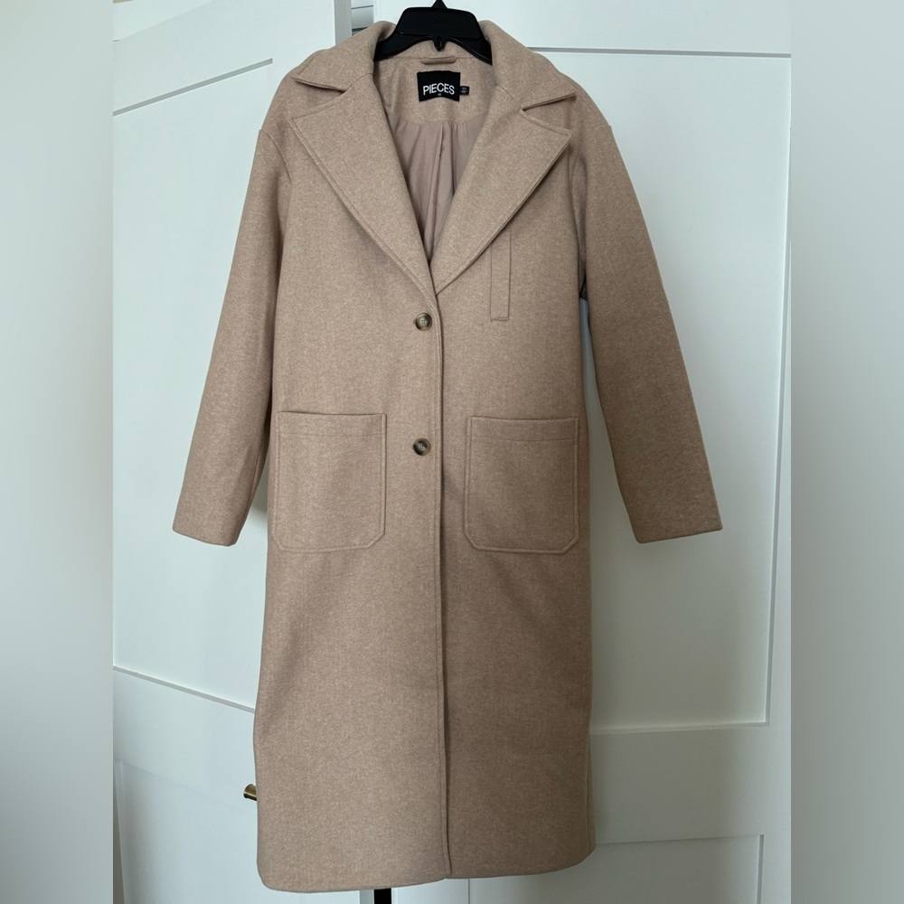 Tan Long Coat - NWOT